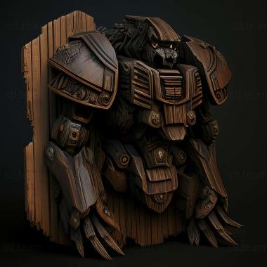 3D model MechWarrior 4 Black Knight game (STL)